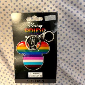 Disney Mickey Mouse pride keychain